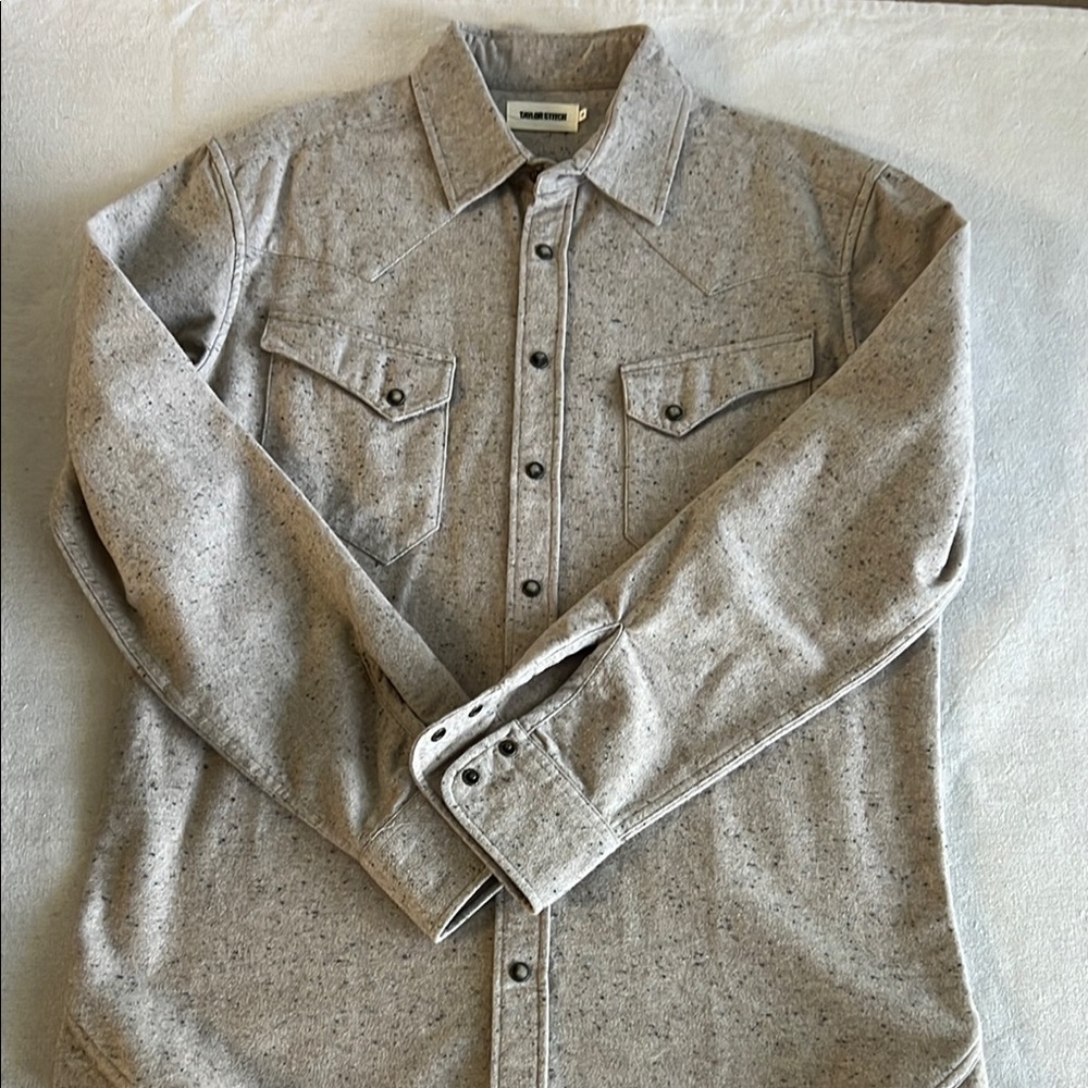 Taylor Stitch Western Oat Donegal